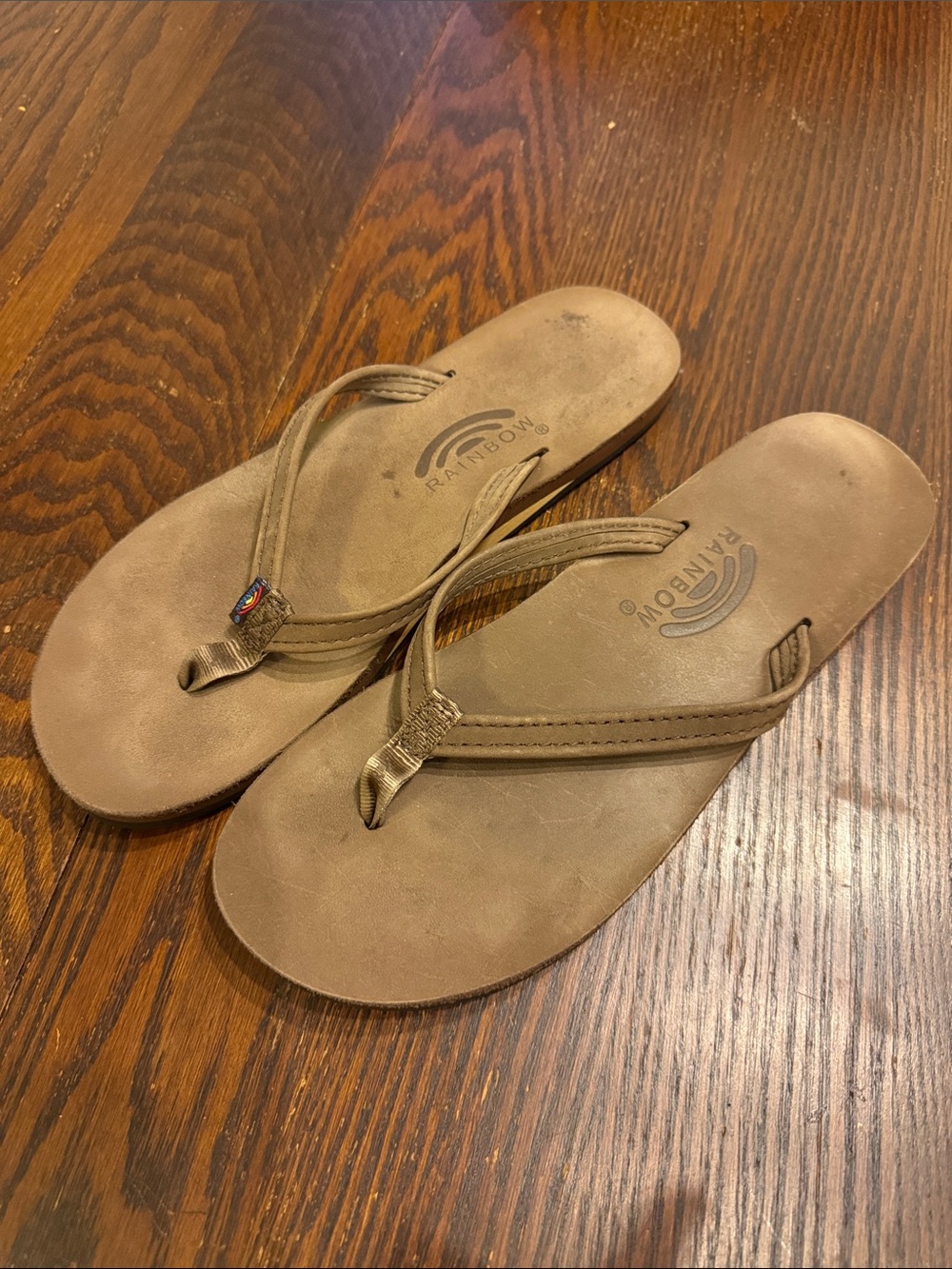 Like new Rainbow Flip Flops 🌈 - Picture 2 of 9